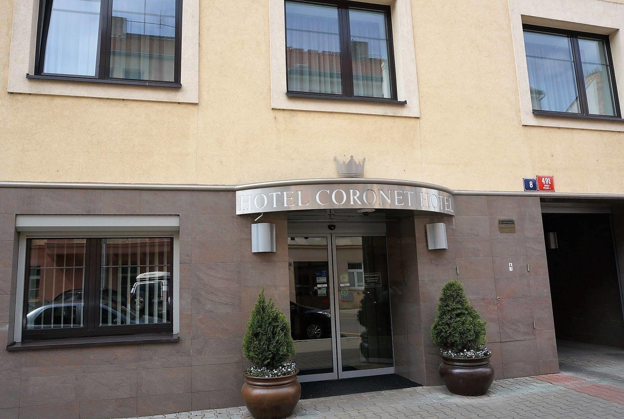 Hotel Coronet Prag Exterior foto